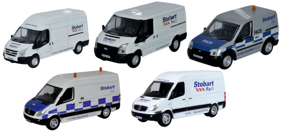 76SET73 Stobart Group Van Set (5)