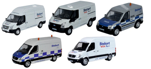 76SET73 Stobart Group Van Set (5)