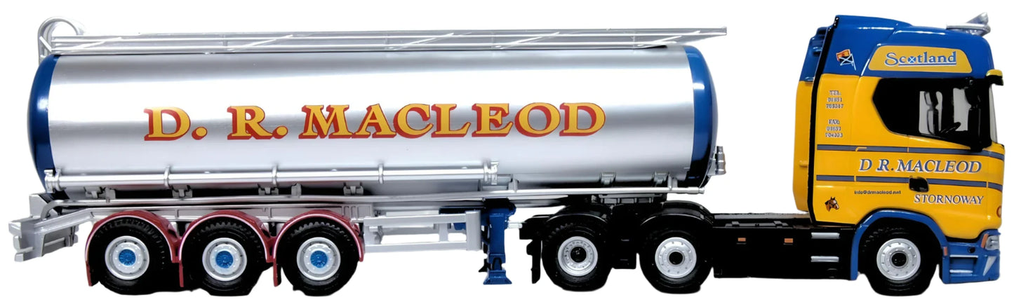 Scania S Series Cylindrical Tanker D R Macleod