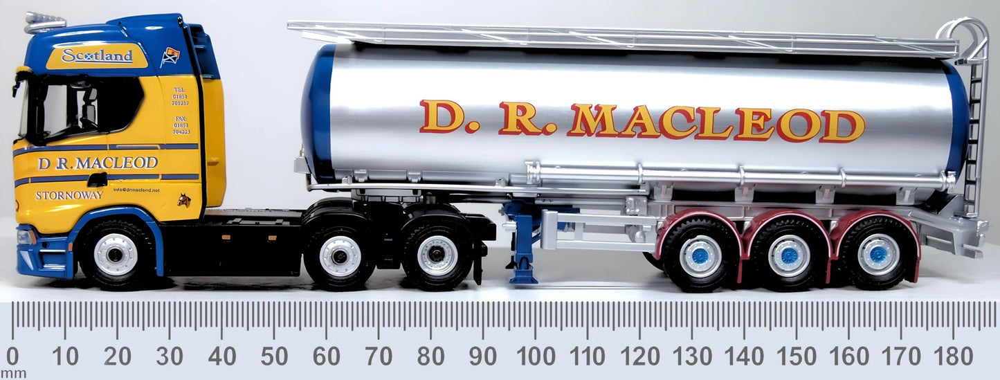 Scania S Series Cylindrical Tanker D R Macleod