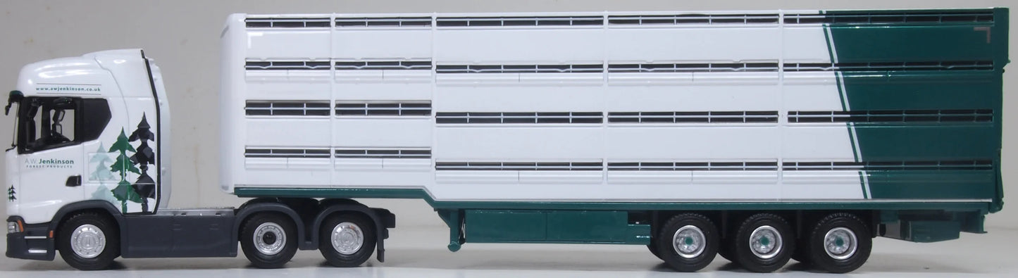 76SNG006 Scania S Series Livestock Trailer A W Jenkinson