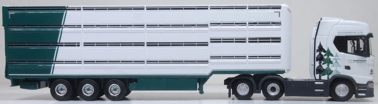 76SNG006 Scania S Series Livestock Trailer A W Jenkinson
