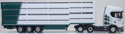 76SNG006 Scania S Series Livestock Trailer A W Jenkinson