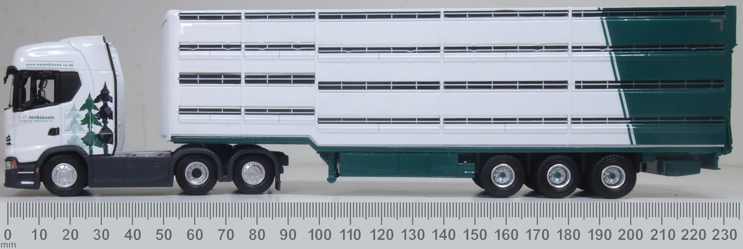76SNG006 Scania S Series Livestock Trailer A W Jenkinson