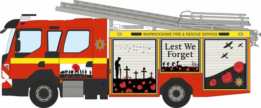 76VEO005 Volvo FL Emergency One Warwickshire Fire & Rescue Service