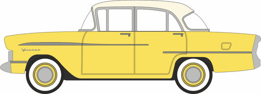76VVF001 Vauxhall Victor F Series Mk1 Harvest Yellow/Dover White