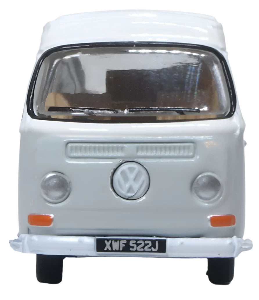 VW Bay Window Camper Silver Grey/White