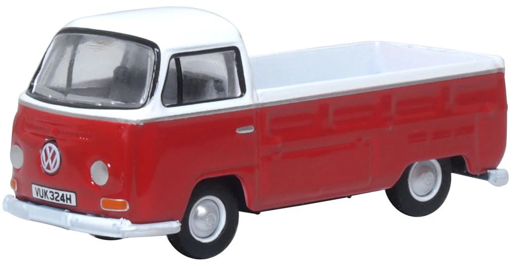 VW Bay Window Pick Up Poppy Red/White