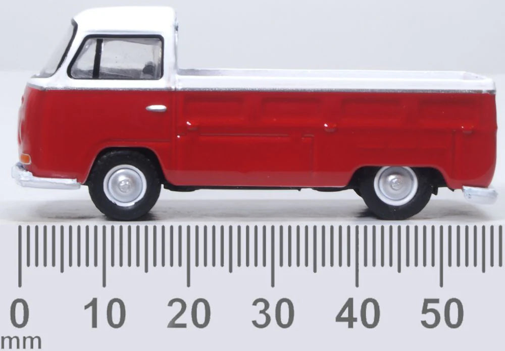 VW Bay Window Pick Up Poppy Red/White