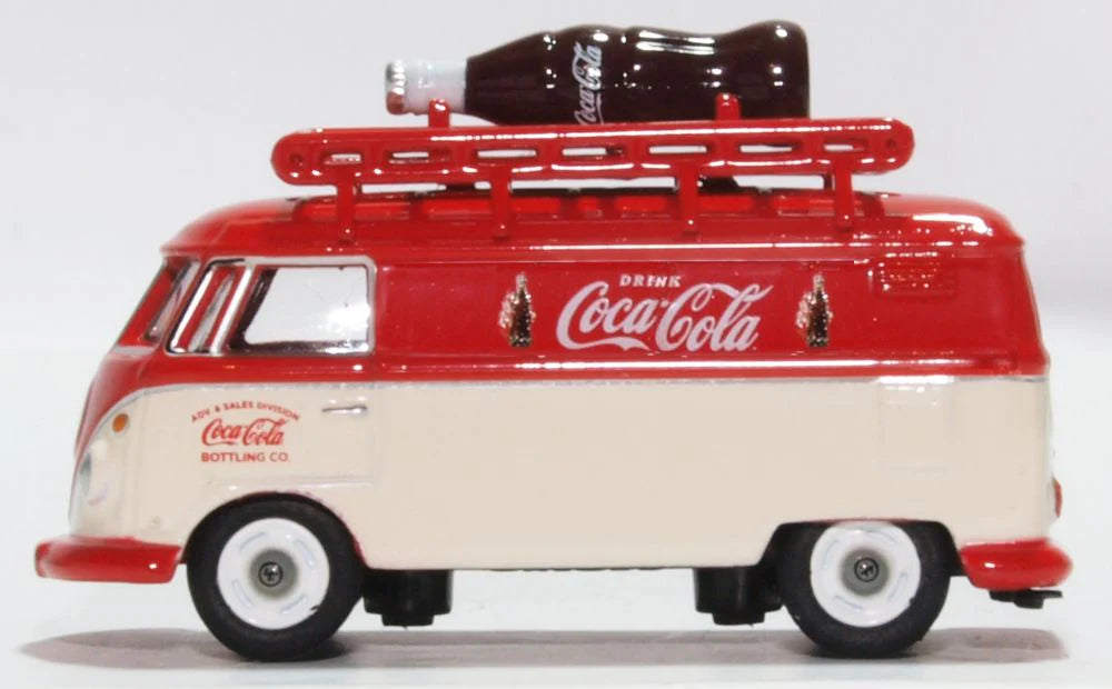 76VWS007CC VW T1 Van with bottle Coca Cola