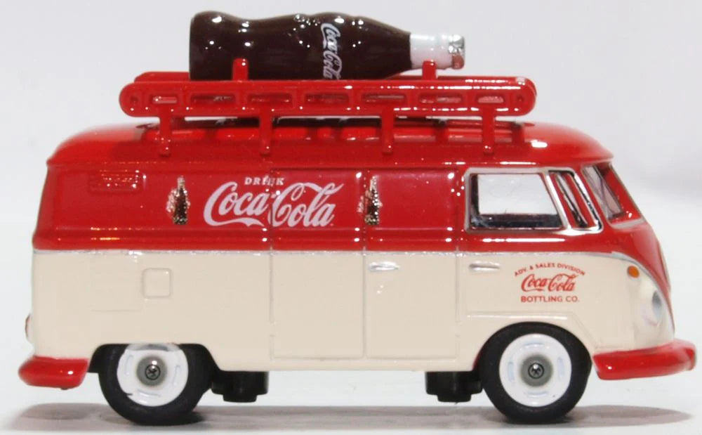 76VWS007CC VW T1 Van with bottle Coca Cola