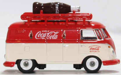 76VWS007CC VW T1 Van with bottle Coca Cola