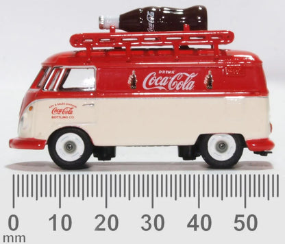 76VWS007CC VW T1 Van with bottle Coca Cola