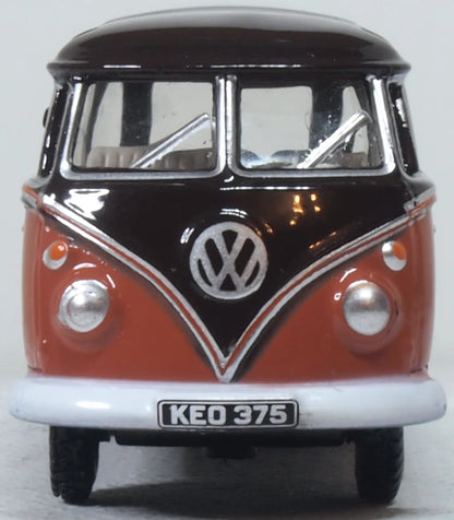 Volkswagen Split Screen T1 Samba Bus Sealing Wax Red/Brown