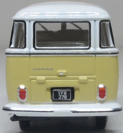 76VWS014 VW T1 Samba Bus Yellow/White