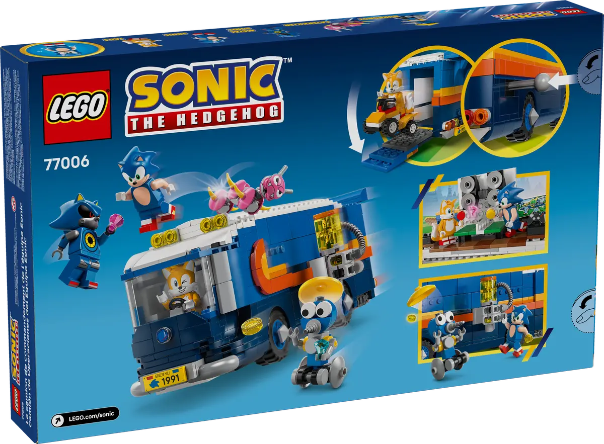77006 Lego Sonic the Hedgehog™ Team Sonic Command Truck - 77006
