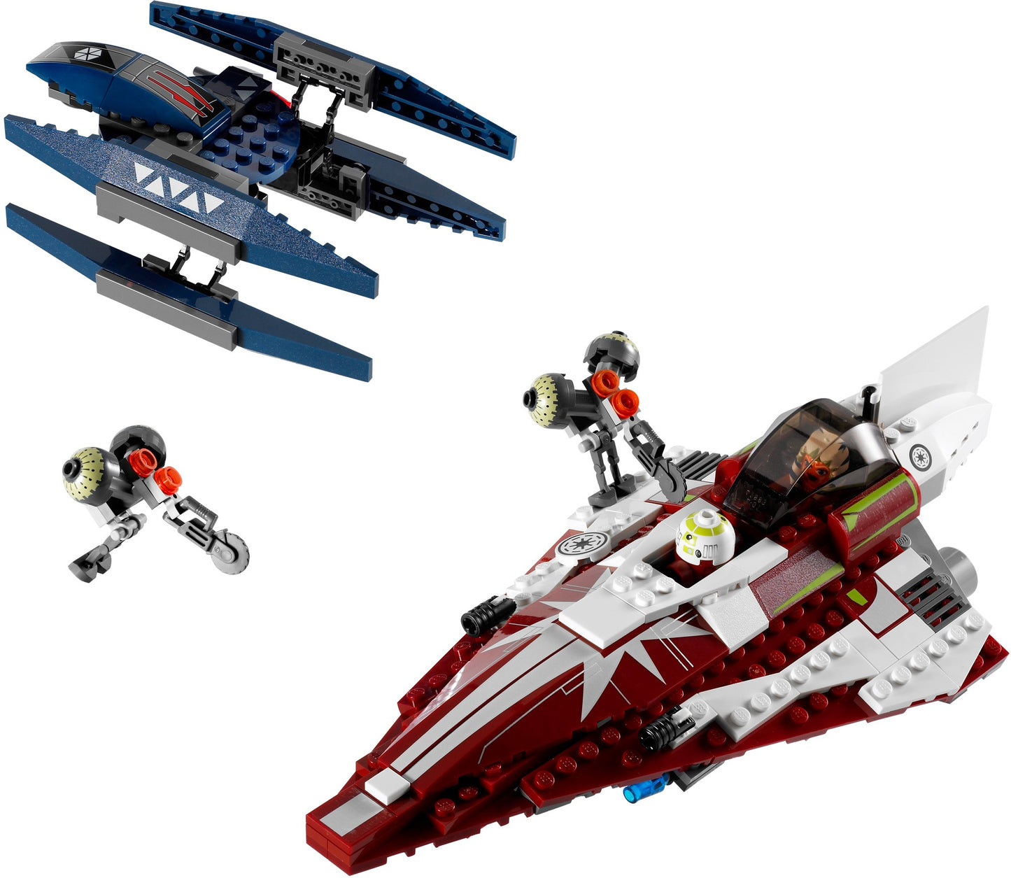 Pre-Owned Lego Star Wars Ahsoka's Starfighter and Vulture Droid - 7751