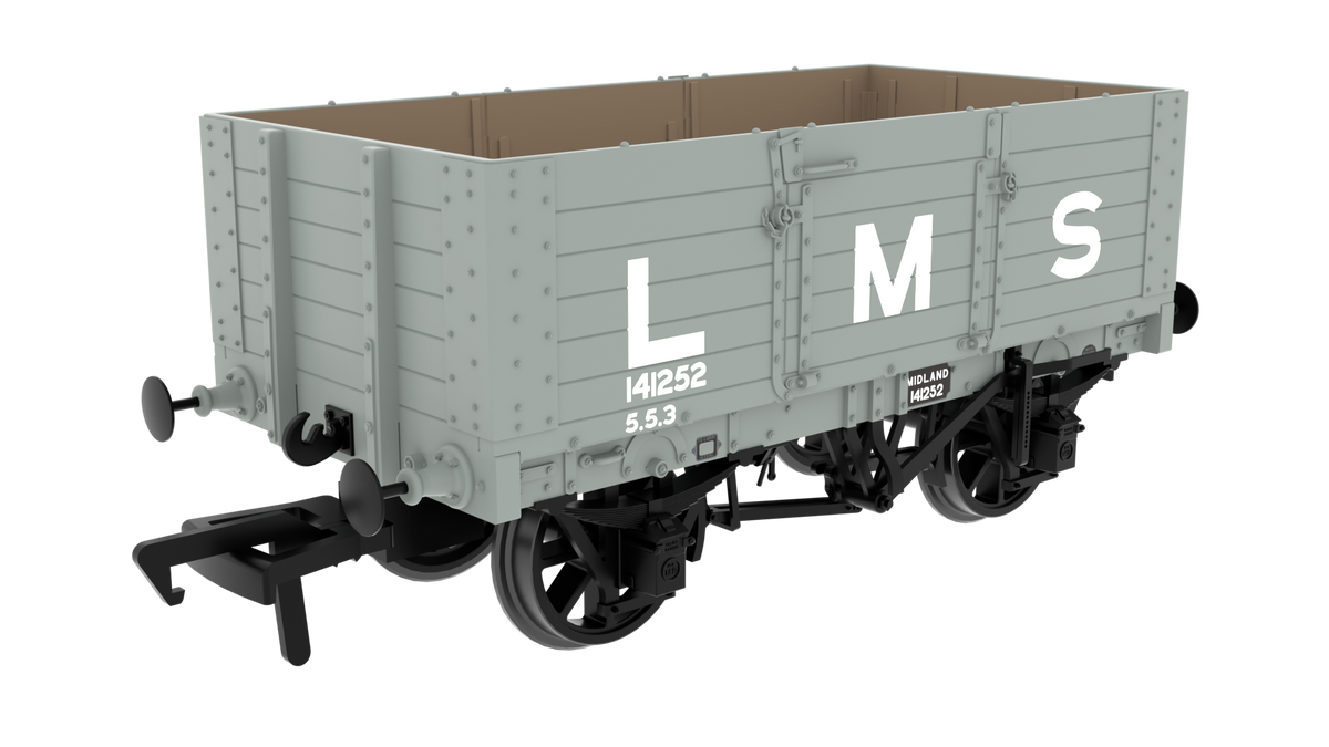 845206 MR D301 6-Plank Open - LMS Grey No.141252