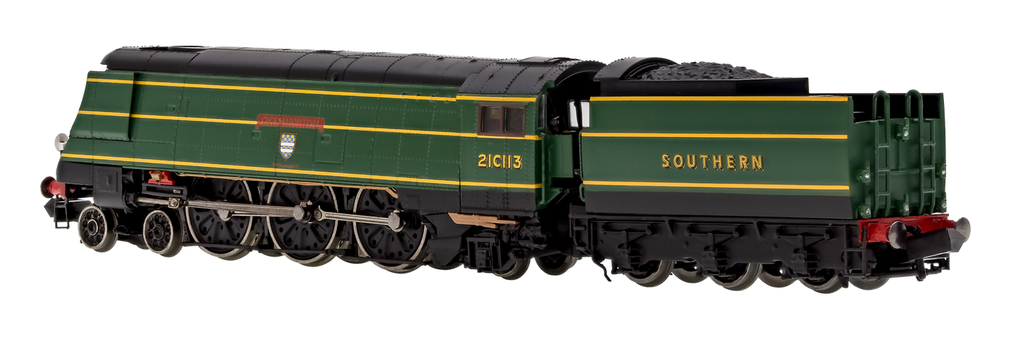 West Country ‘Okehampton’ 21C113 SR Malachite Green