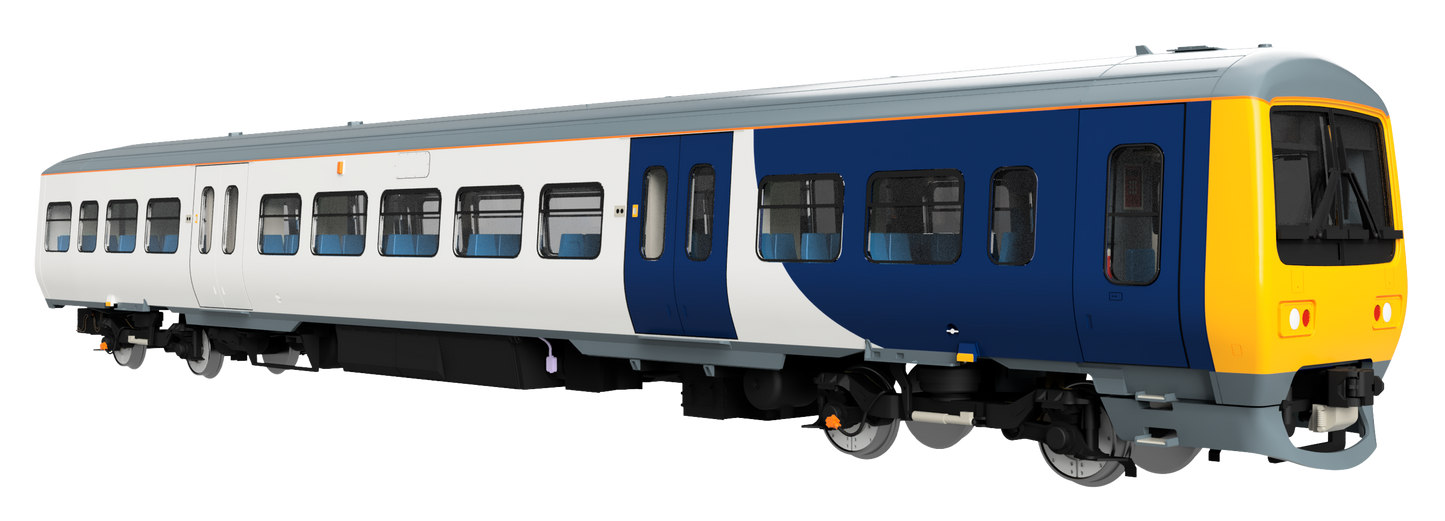 Class 323 323225 Northern New – White / Blue 3 Car EMU Set