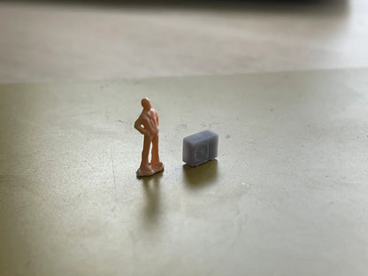 N Gauge Air Conditioning Unit (Pack of 10) - Unpainted Model Kit