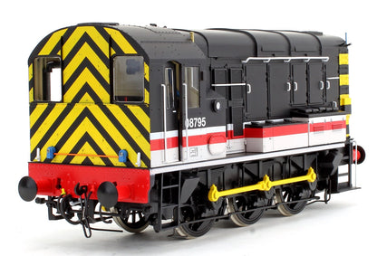 7D-008-014DCC Pre-Owned Class 08 795 Intercity Swansea Diesel Shunter Locomotive - DCC Fitted