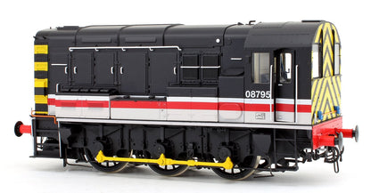 7D-008-014DCC Pre-Owned Class 08 795 Intercity Swansea Diesel Shunter Locomotive - DCC Fitted