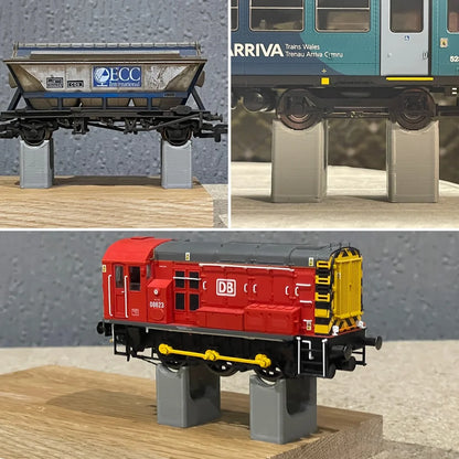 OO Gauge Weathering Stands (Pack of 4)