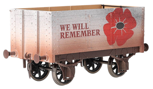 7F-073-036 Plank 9' Wheelbase We Will Remember Poppy - Weathered