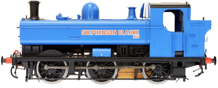 Class 87xx Pannier Stephenson Clarke Blue 3650 - Steam Tank Locomotive