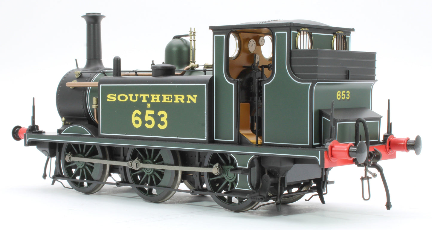 Pre-Owned 7S-010-019 Terrier A1X Southern Lined Green 0-6-0 Tank Locomotive No.B653