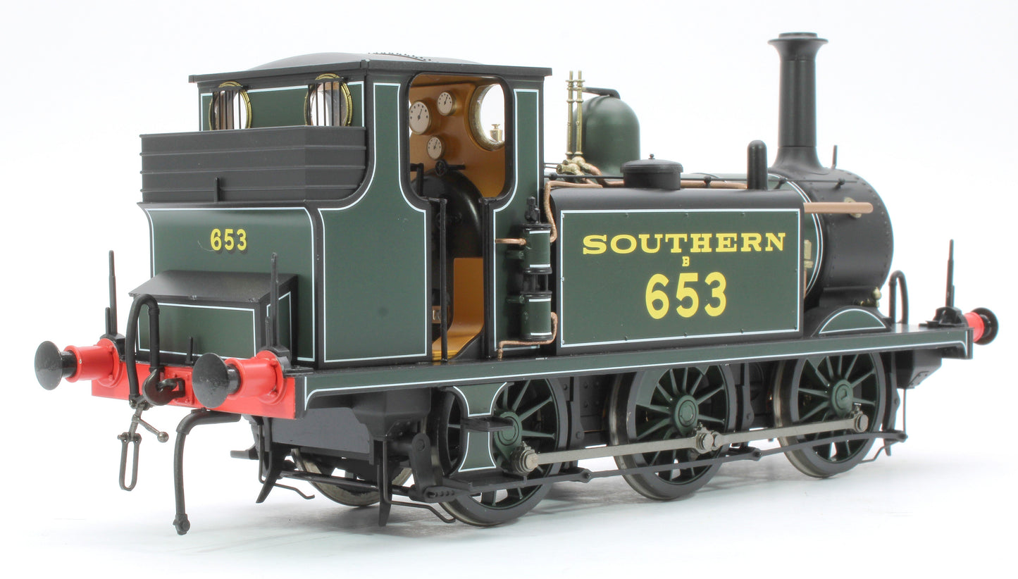 Pre-Owned 7S-010-019 Terrier A1X Southern Lined Green 0-6-0 Tank Locomotive No.B653