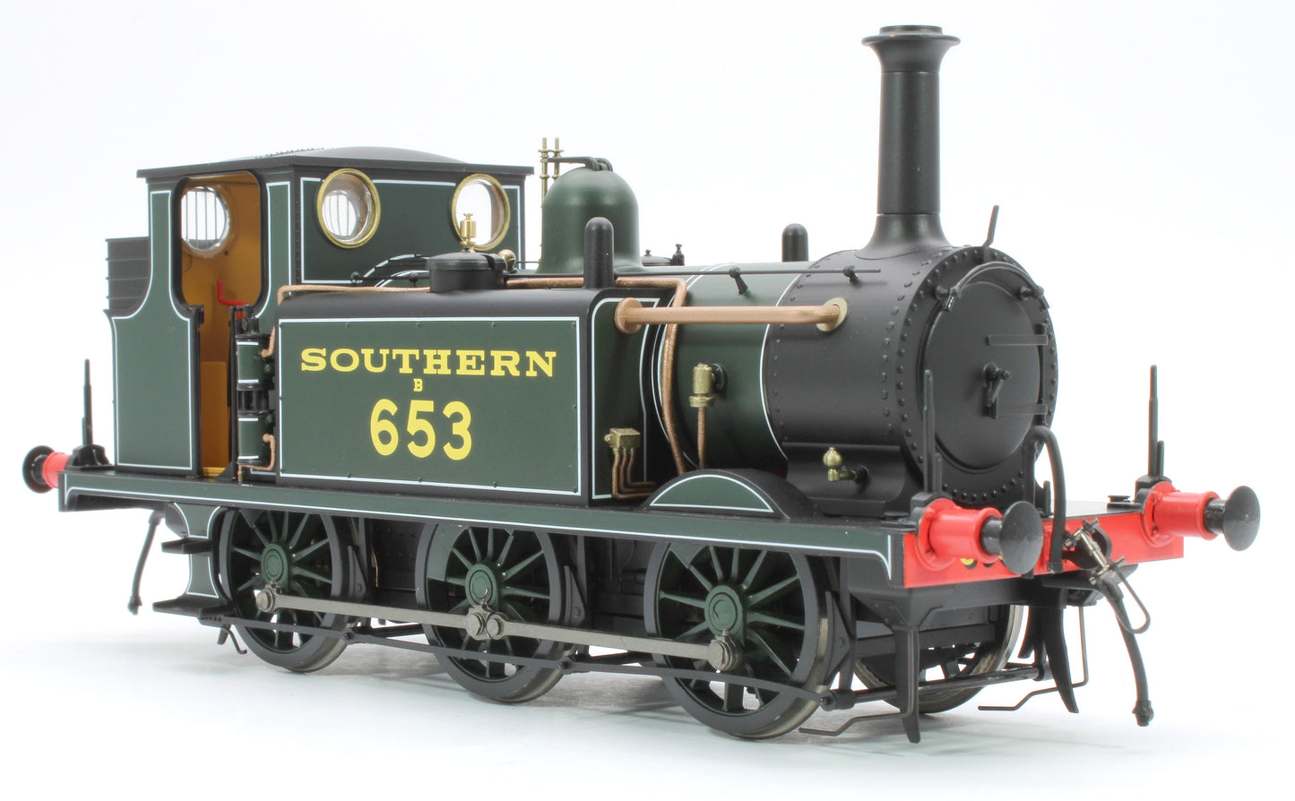 Pre-Owned 7S-010-019 Terrier A1X Southern Lined Green 0-6-0 Tank Locomotive No.B653