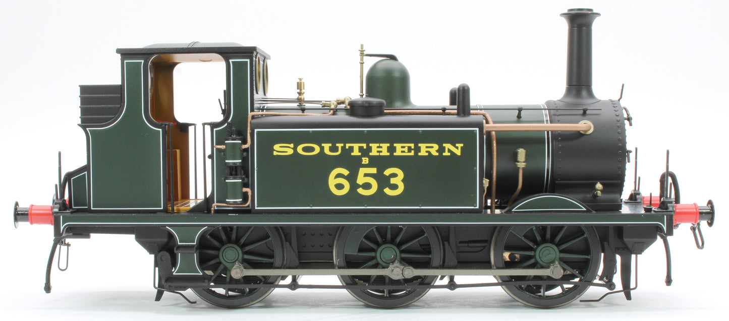 Pre-Owned 7S-010-019 Terrier A1X Southern Lined Green 0-6-0 Tank Locomotive No.B653
