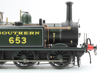 Pre-Owned 7S-010-019 Terrier A1X Southern Lined Green 0-6-0 Tank Locomotive No.B653