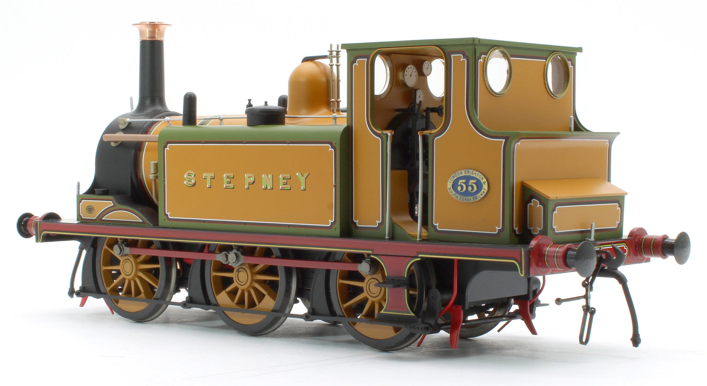 Pre-Owned 7S-010-020 'Stepney' Terrier A1 LBSC Improved Green 0-6-0 Tank Locomotive No.55