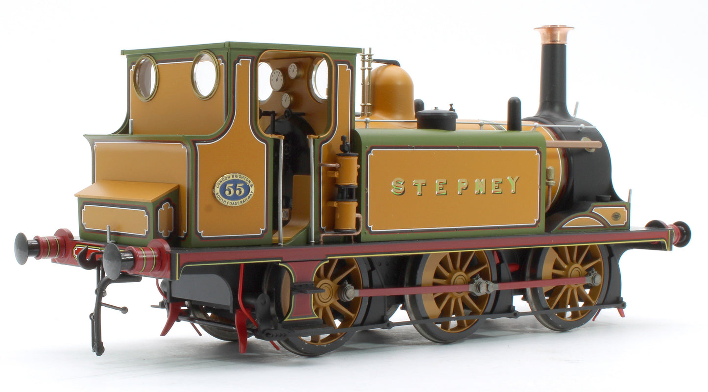 Pre-Owned 7S-010-020 'Stepney' Terrier A1 LBSC Improved Green 0-6-0 Tank Locomotive No.55