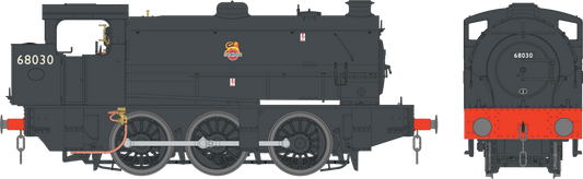 J94 Austerity  BR Black Early Crest 68030 0-6-0 locomotive - DCC Fitted