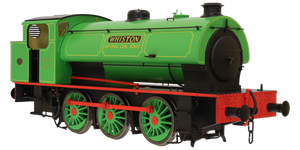 J94 Austerity NCB Lined Green Whiston 0-6-0 locomotive - DCC Fitted