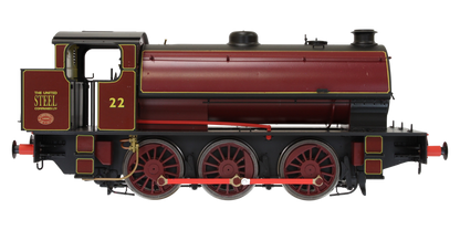 J94 Austerity United Steel Lined Red No 22 0-6-0 locomotive