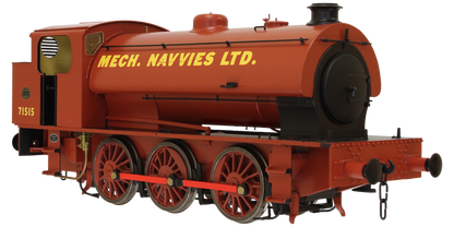 J94 Austerity Mech Navvies Red 71515 0-6-0 locomotive