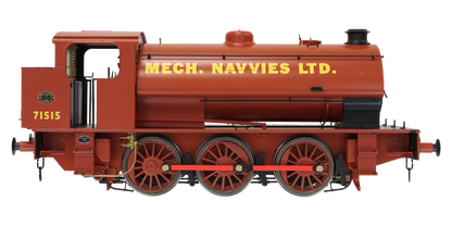 J94 Austerity Mech Navvies Red 71515 0-6-0 locomotive