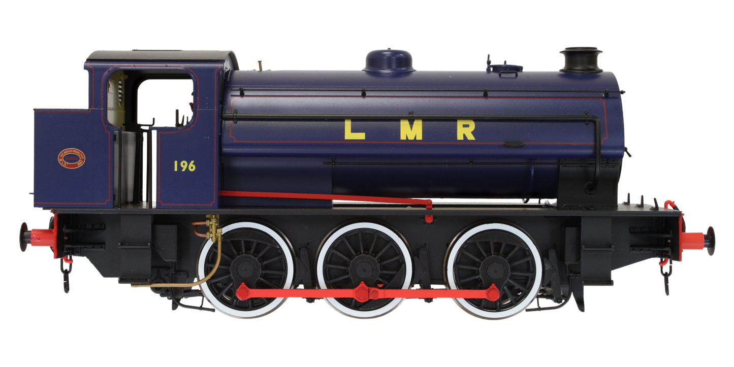 J94 Austerity LMR Lined Blue Errol Lonsdale 196 0-6-0 locomotive - DCC Fitted