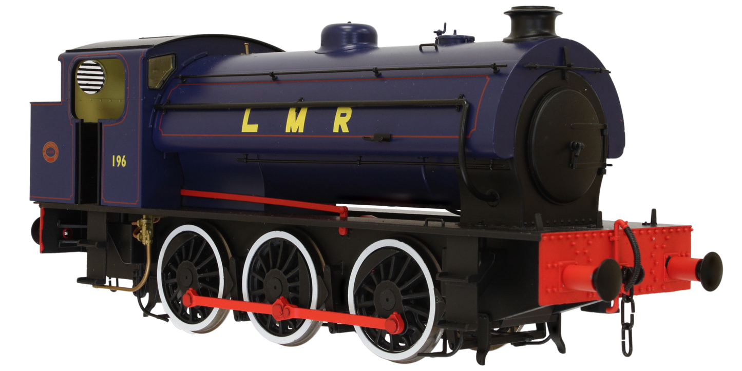 J94 Austerity LMR Lined Blue Errol Lonsdale 196 0-6-0 locomotive - DCC Fitted