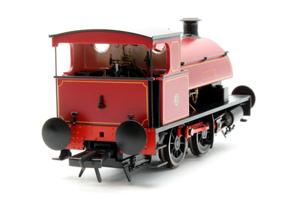 Hawthorn Leslie 0-4-0 Lined Maroon `Wallaby' Australian Iron & Steel Co - Steam Tank Locomotive - DCC Fitted