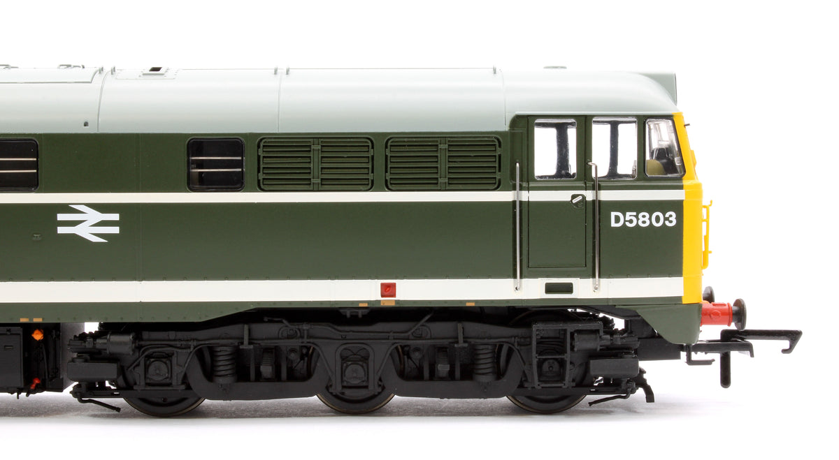 Pre-Owned Class 31 No. D5803 BR Green Full Yellow Ends BR Arrows Diesel Locomotive (DCC Sound)