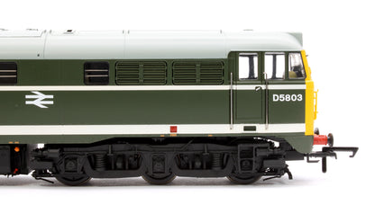 Pre-Owned Class 31 No. D5803 BR Green Full Yellow Ends BR Arrows Diesel Locomotive (DCC Sound)