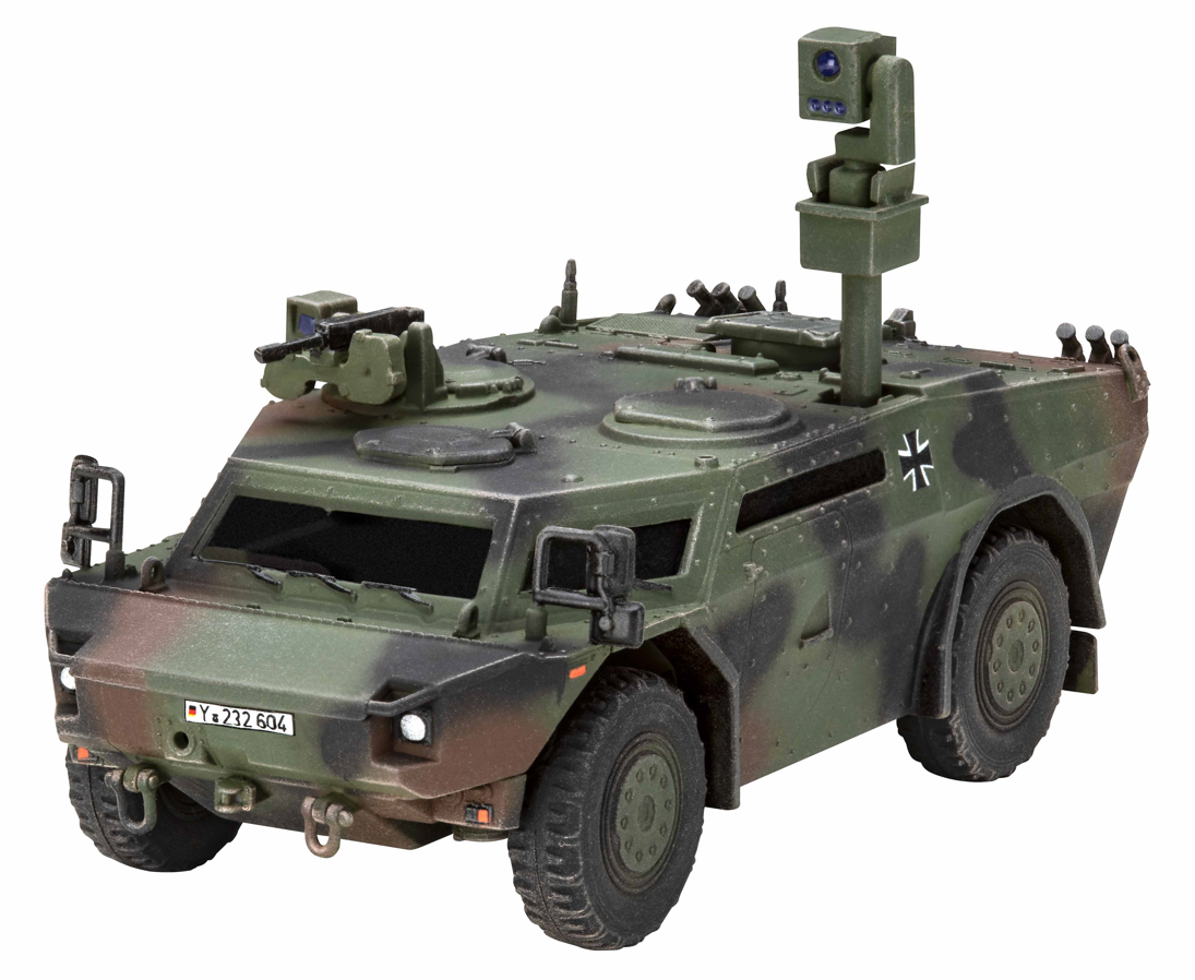 Spähwagen Fennek Model Kit