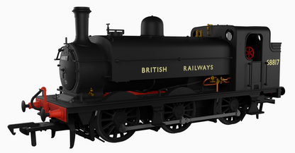 LNER J52/2 No.68817 British Railways Lettering Steam Tank Locomotive