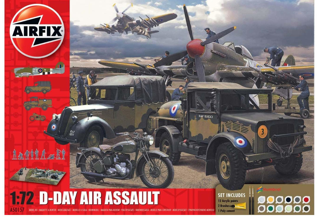 75th Anniversay D-Day Air Assault Set Model Kit